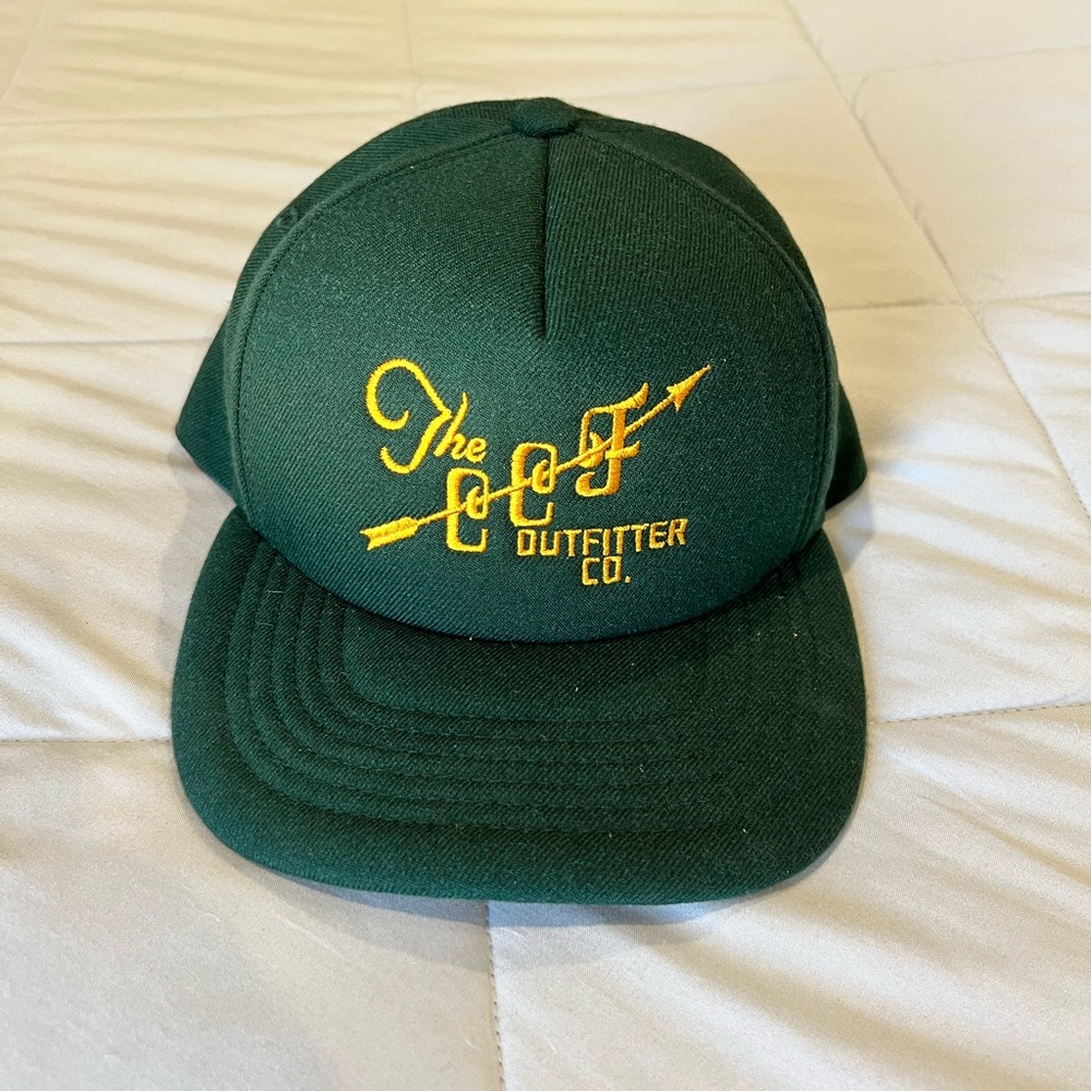 Filson baseball cap. Green.